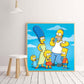 Diamond Painting - Full Round - The Simpson