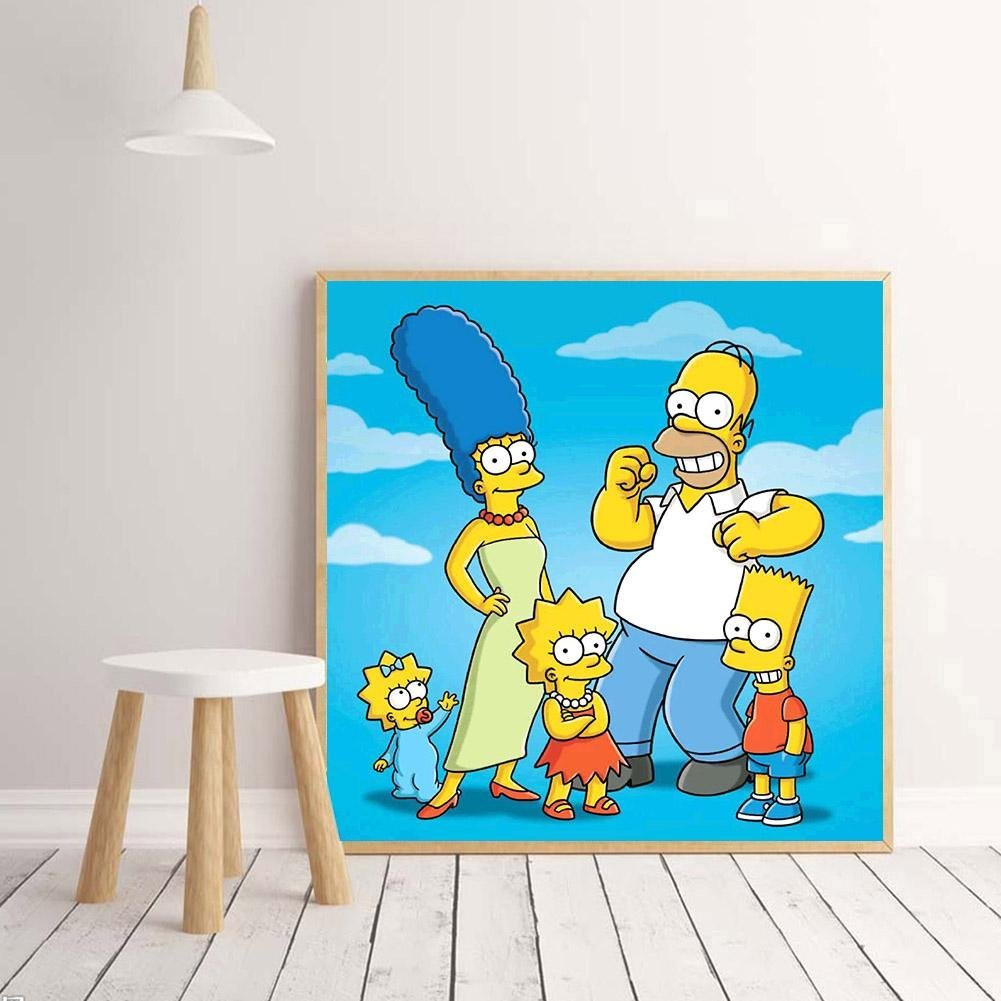 Diamond Painting - Full Round - The Simpson