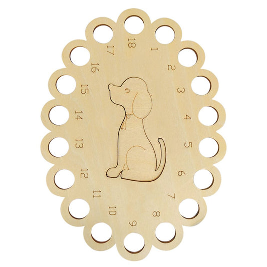 Dog Hollow Thread Board Wooden Cross Stitch Tool