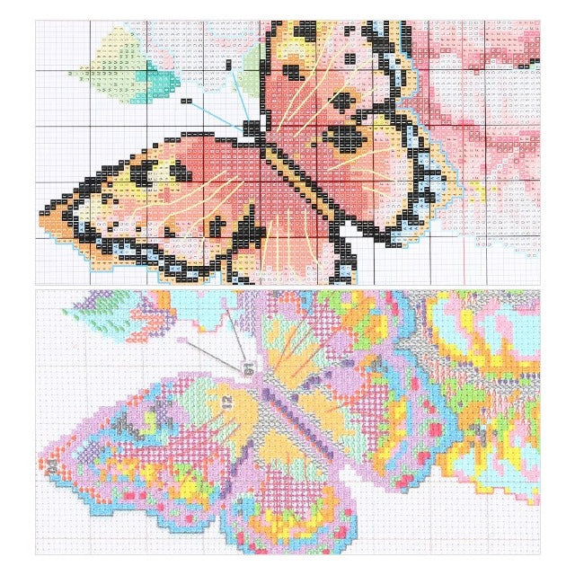11ct Stamped Cross Stitch Puppies (46*46cm)