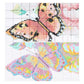 Peacock 11ct Stamped Cross Stitch Quilting Fabric (56*101cm)