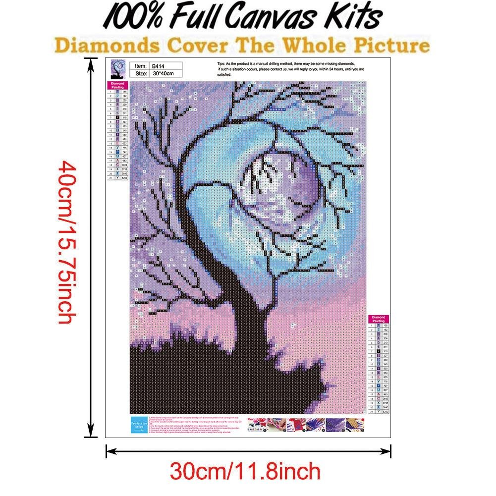 5D DIY Diamond Painting Kit - Full Round - Magic Tree