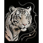 DIY Pearl Painting With Frame - Handmade Self-Adhesive Pearls - Tiger(40*50cm)