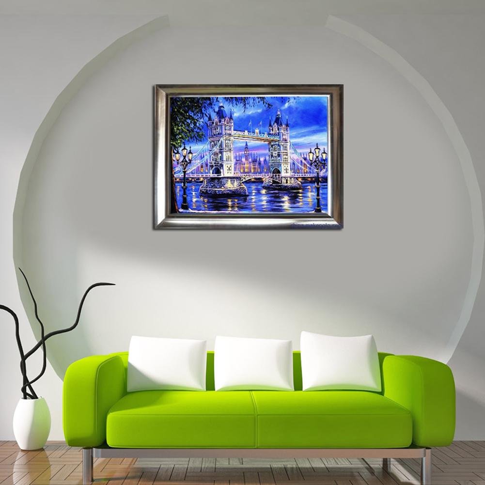 Diamond Painting - Partial Round - Tower Bridge