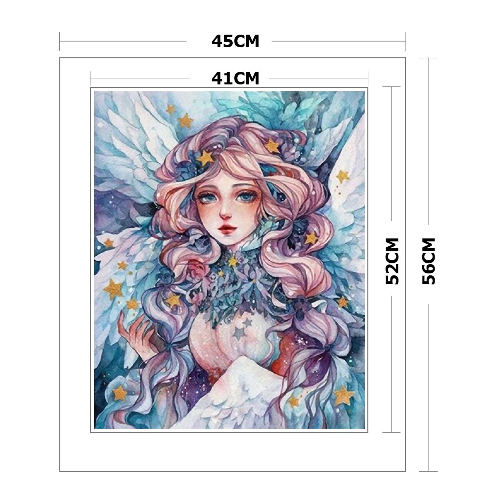11ct Stamped Cross Stitch - Girl(45*56cm)