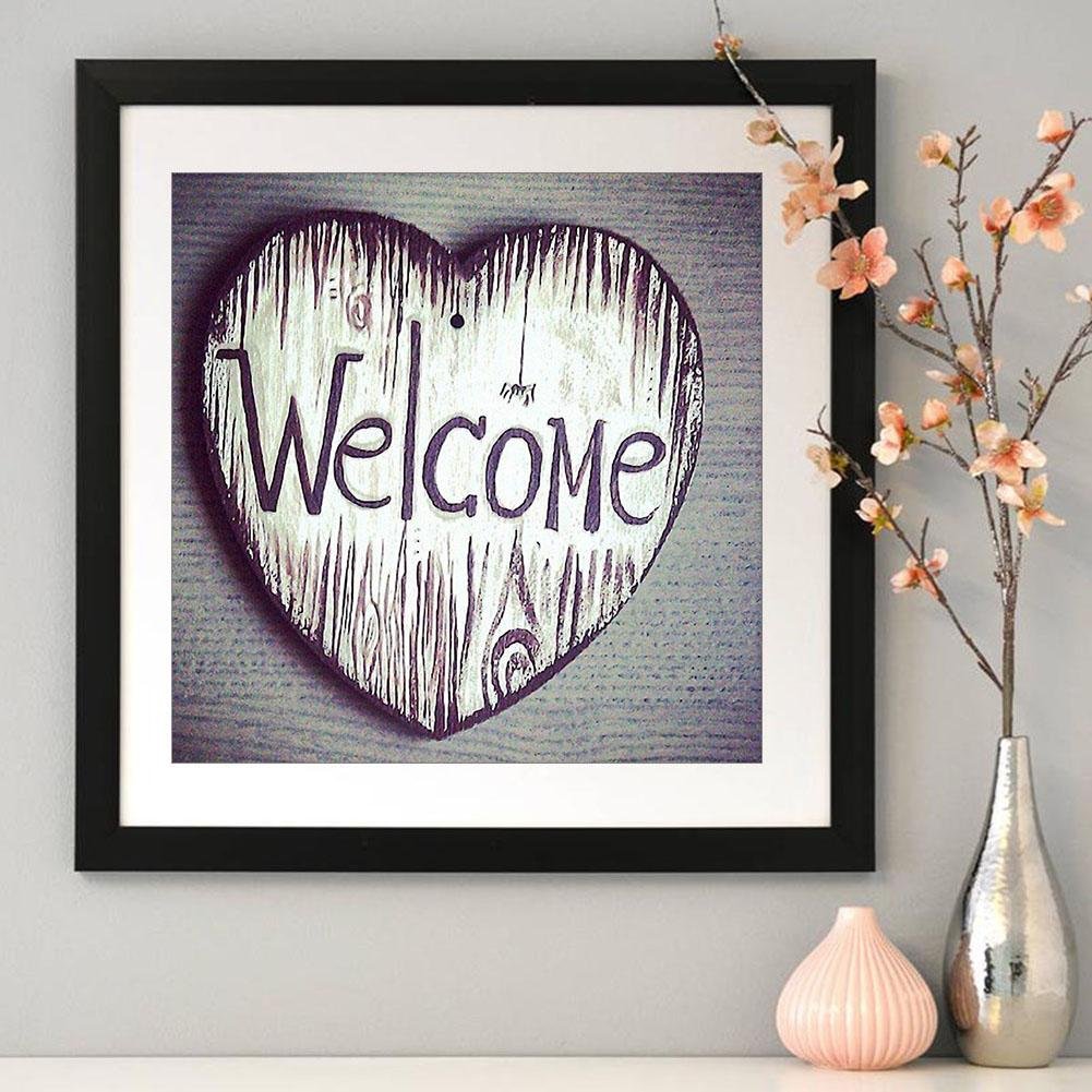 Diamond Painting - Full Round - Welcome 1