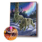 Diamond Painting - Full Round - Wolf 5