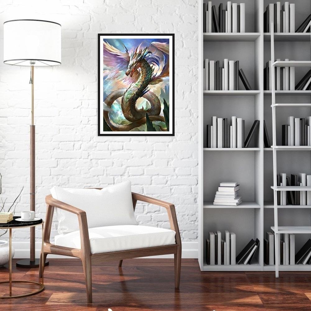 Diamond Painting - Full Round - Dragon B