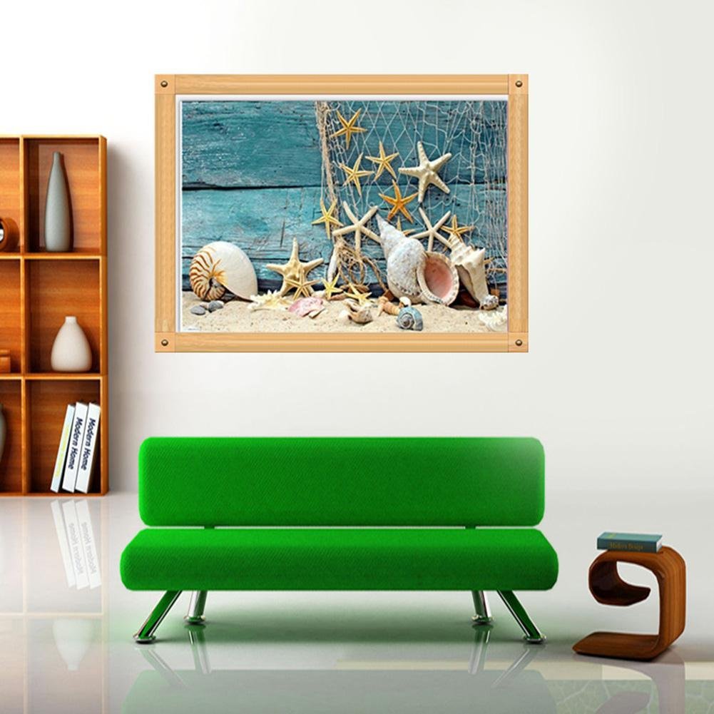Diamond Painting - Partial Round - Beach Sea Star