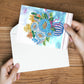 DIY Diamond Painting Greeting Card - Flower