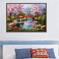 Diamond Painting - Full Round - Red Bridge (45*35cm)