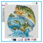 Diamond Painting - Full Round - Fish B