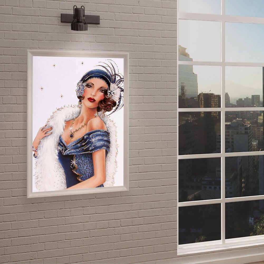 Diamond Painting - Full Round - Fashion Lady D