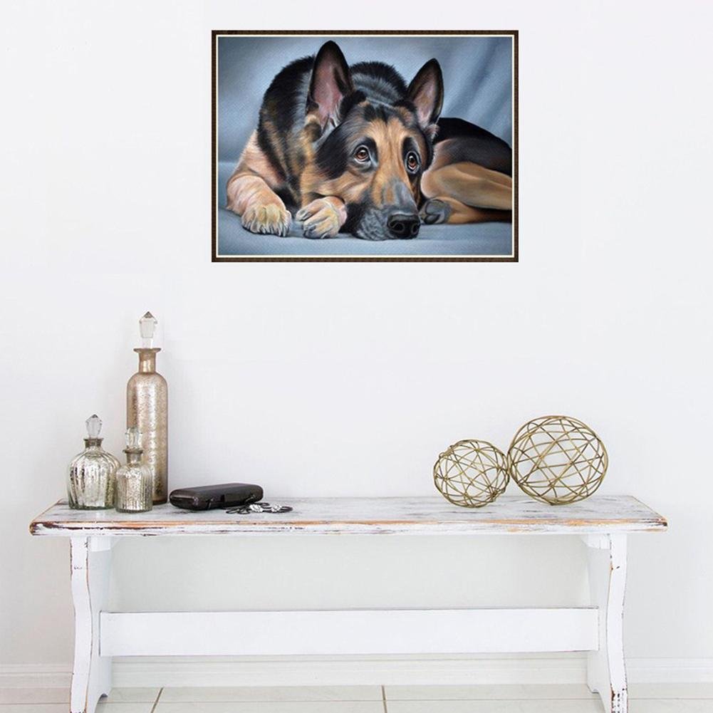 Diamond Painting - Partial Round - Dog G