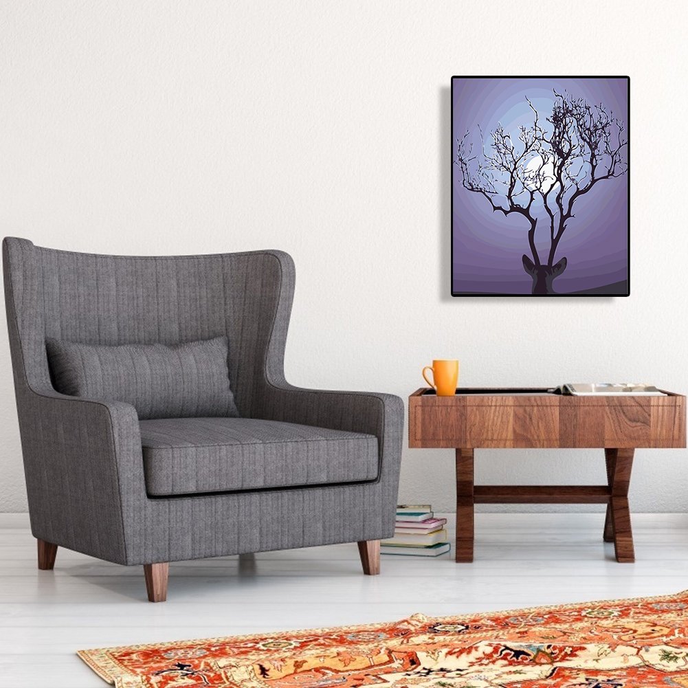 Paint By Number - Oil Painting - Tree (40*30cm) B