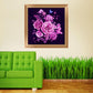 Diamond Painting - Partial Round - Pink Rose 2
