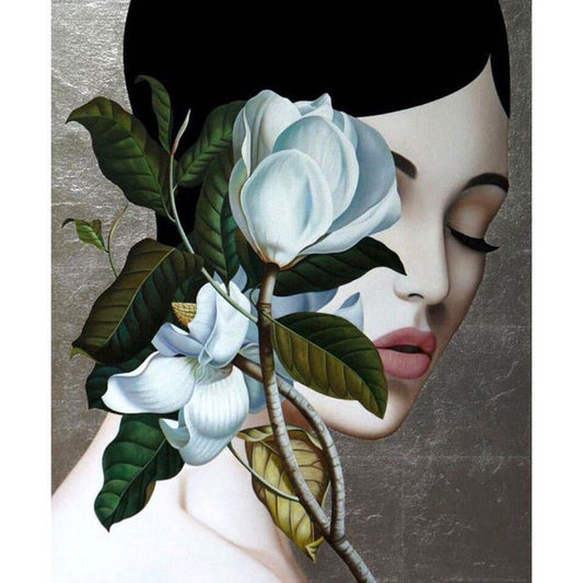 Woman 40x50cm Oil Paint By Numbers Picture DIY Painting