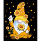 5D DIY Christmas Diamond Painting Kit Full Round Drill Faceless Gnome