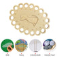 Hollow Thread Board Wooden Cross Stitch Tool - Dog