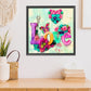 11CT Stamped Cross Stitch - Love Heart(30*30cm)