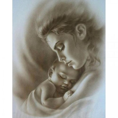 Mother's love Full Round Square Diamond Painting Kits