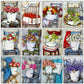 Diamond Paintings Art Full Drill Desk Flower