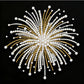 DIY Pearl Painting With Frame - Handmade Self-Adhesive Pearls - Fireworks (25*25cm)