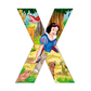 Diamond Paintings Art Full Drill Letter Snow White