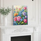 DIY Pearl Painting With Frame - Handmade Self-Adhesive Pearls - Garden (40*50cm)