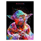 11CT Stamped Cross Stitch Yoda Quilting Fabric (30*40CM)