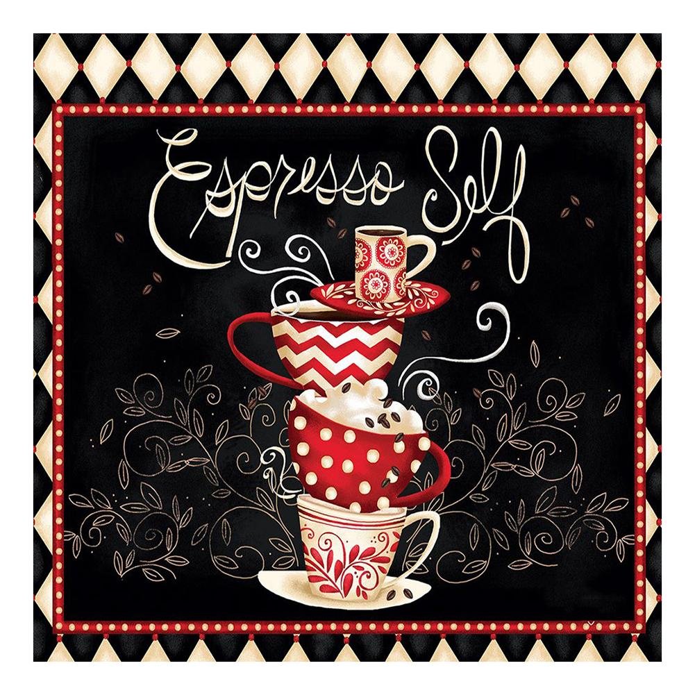 Diamond Painting - Full Round - Cup A