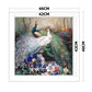 11ct Stamped Cross Stitch - Nature Peafowl(46*46cm)