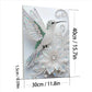 DIY Pearl Painting With Frame - Handmade Self-Adhesive Pearls - Bird (30*40cm) A