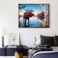 Diamond Painting - Full Round - Lakeside Elk