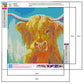 Diamond Painting - Full Round - Cow 1