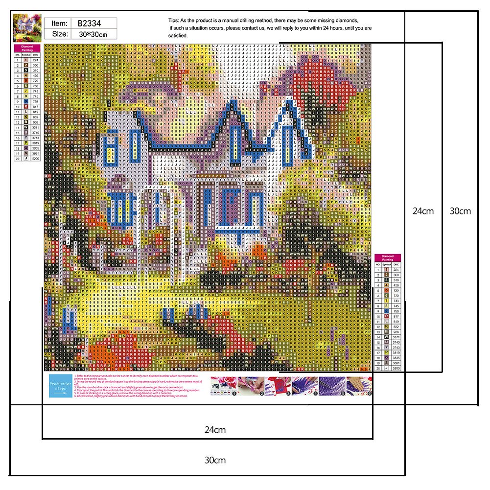 Diamond Painting - Full Round - Warm House A