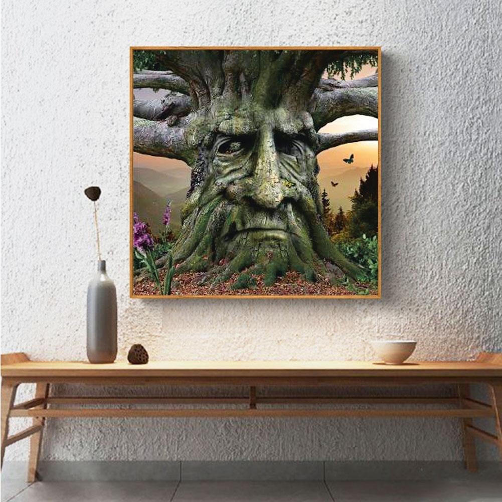 5D DIY Diamond Painting Kit - Full Square - Tree Man