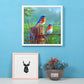 Diamond Painting - Full Round - Colorful Bird