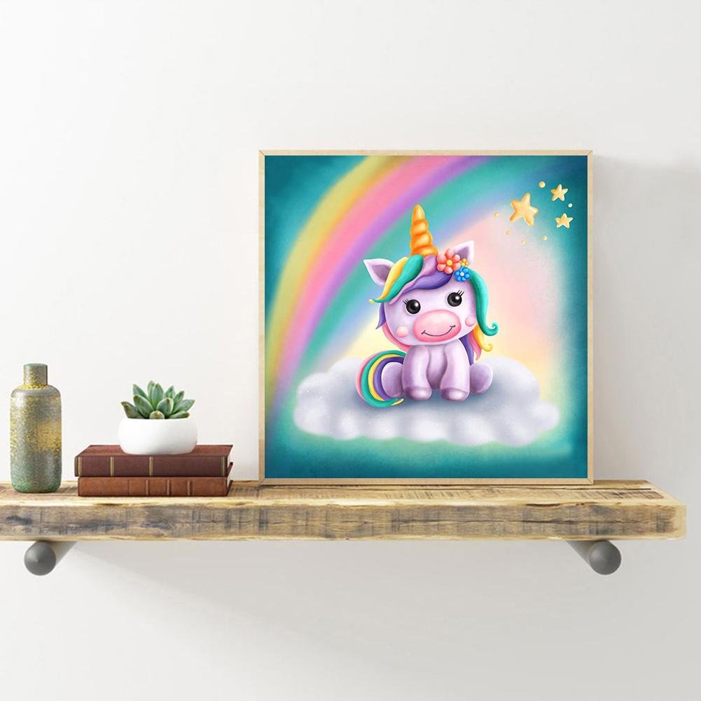Diamond Painting - Full Round - Cartoon Unicorn C