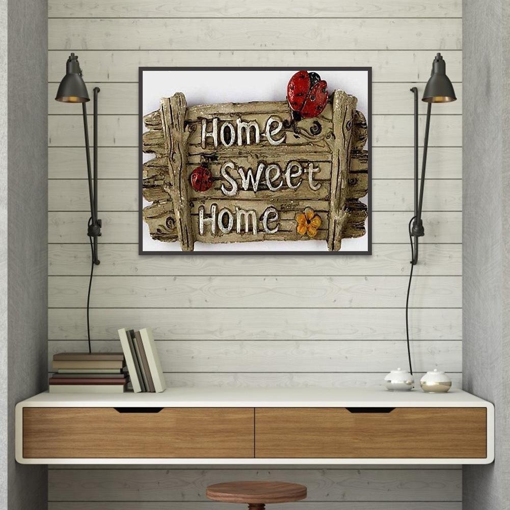 Diamond Painting - Full Round - Home Sweet Home 4