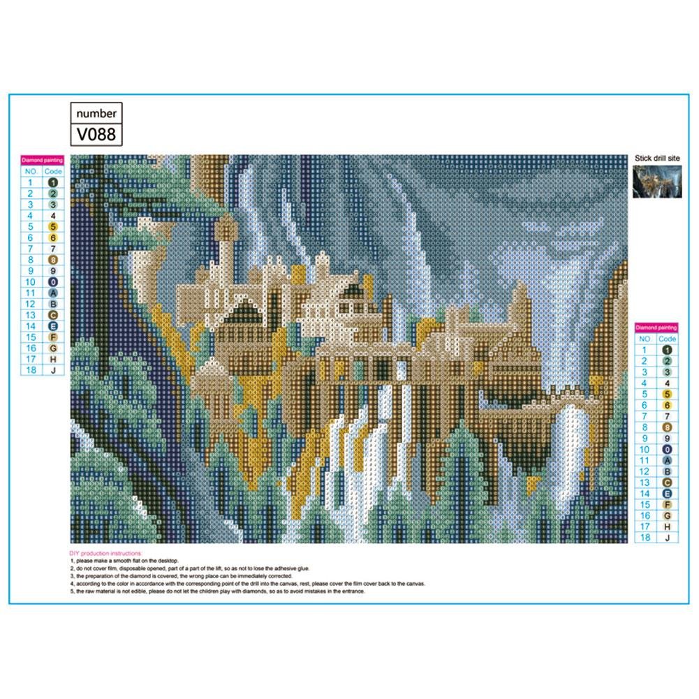 Diamond Painting - Full Round - Castle B