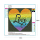 Diamond Painting - Full Round - LOVE Heart F