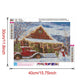 Diamond Painting - Full Round - Snow Day B
