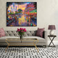 Paint By Number - Oil Painting - Street View (40*50cm)