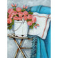 Diamond Paintings Art Full Drill Desk Flower