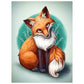 11ct Stamped Cross Stitch Fox Quilting Fabric (36*46cm)
