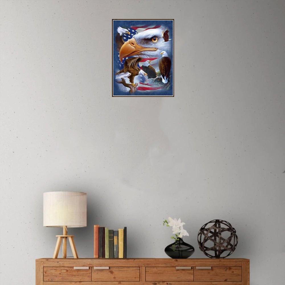 Diamond Painting - Full Round - Eagle D