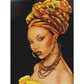 African Woman Full Round Diamond Painting Kits