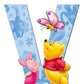 Diamond Paintings Art Full Square Drill Letter V Winnie The Pooh