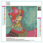 Diamond Painting - Full Round - Girl Knitting